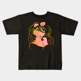 Electric Diva- Sunset Kids T-Shirt